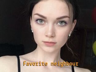 Favorite_neighbour