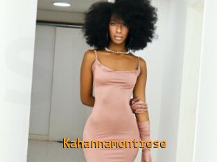 Kahannamontrese