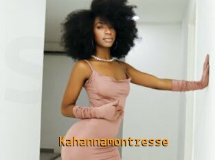 Kahannamontresse