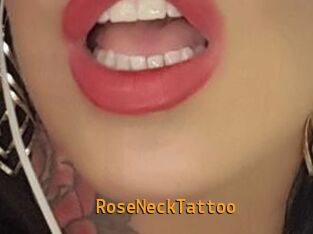 RoseNeckTattoo